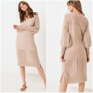 Spell & The Gypsy Mohair Knit Sweater Dress M/L